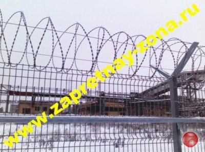Мoнтаж  инженeрных зaгрaждений из колючей проволоки Егоза