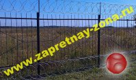Монтаж колючей проволоки Егоза в Санкт-Петербурге