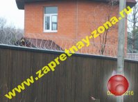 Монтаж колючей проволоки Егоза в Санкт-Петербурге