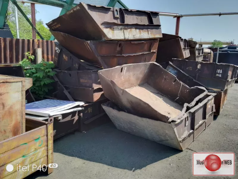 Тара, ящики, мульды, металлические 2500х1500х800мм