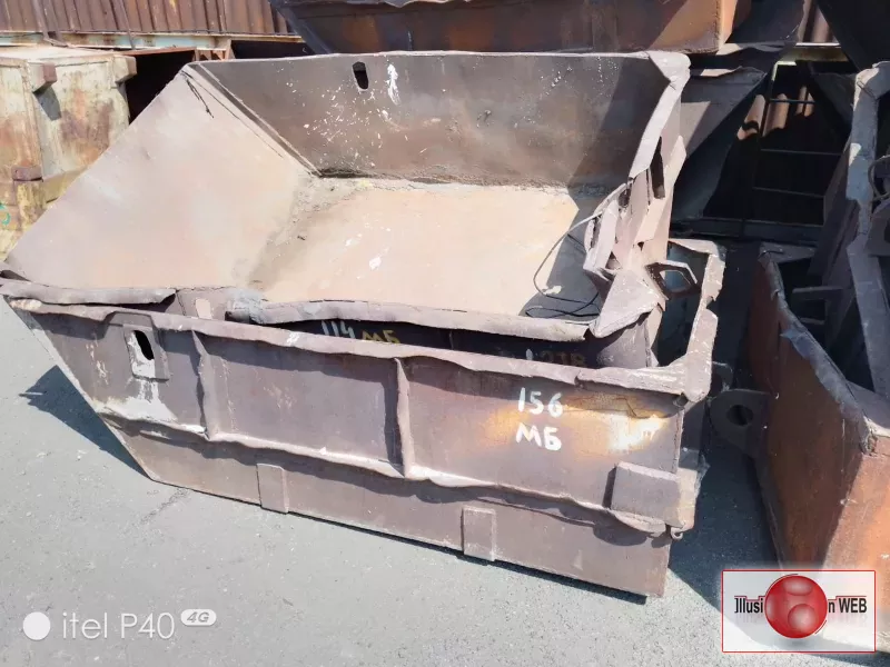 Тара, ящики, мульды, металлические 2500х1500х800мм