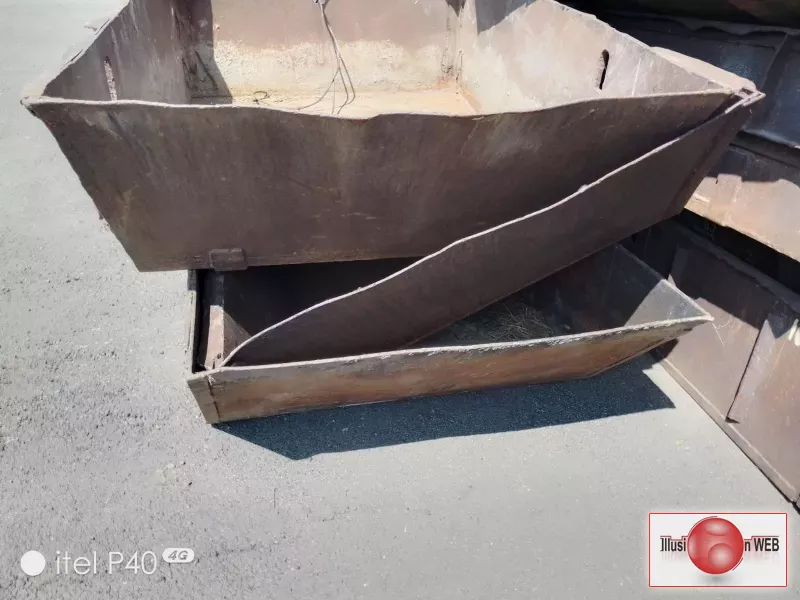 Тара, ящики, мульды, металлические 2500х1500х800мм