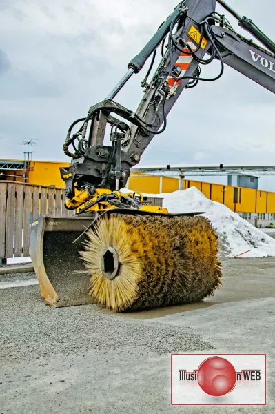 Тилтротатор Engcon для экскаватора рототилт