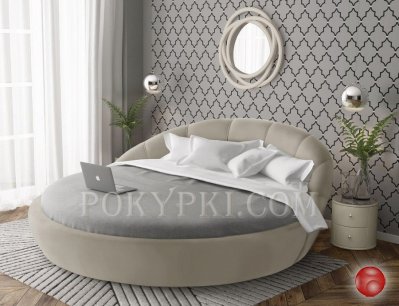 Купить круглую кровать «Милана»